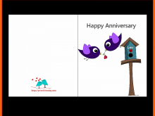 19 Anniversary Card Template For Microsoft Word For Free with Anniversary Card Template For Microsoft Word