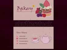 19 Best Bakery Name Card Template Formating for Bakery Name Card Template