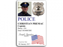 19 Best Law Enforcement Id Card Template Maker for Law Enforcement Id Card Template