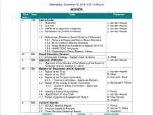 19 Blank Unit Meeting Agenda Template Maker with Unit Meeting Agenda Template