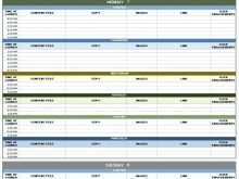 19 Create One Line Production Schedule Template Formating for One Line Production Schedule Template