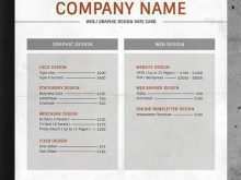 19 Creating Rate Card Template In Word Now with Rate Card Template In Word