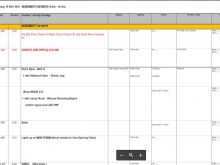 19 Creative Concert Production Schedule Template Templates with Concert Production Schedule Template