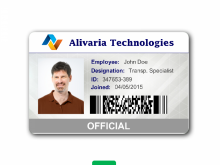 19 Creative Employee Id Card Template Cdr for Ms Word with Employee Id Card Template Cdr