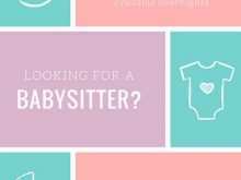 19 Customize Babysitter Flyer Template PSD File with Babysitter Flyer Template