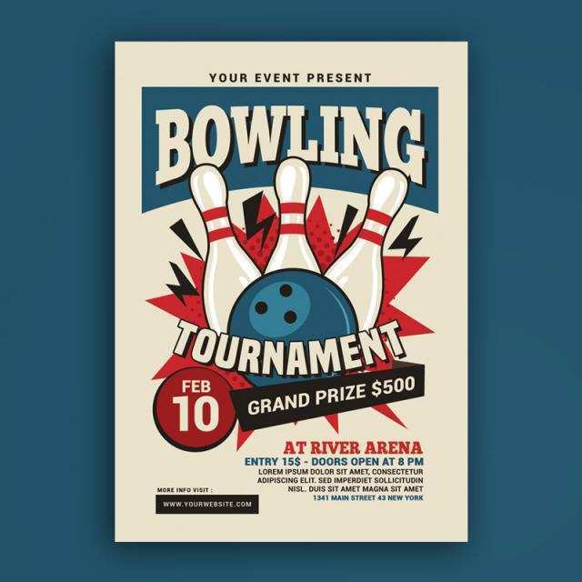 19 Customize Our Free Bowling Event Flyer Template Now by Bowling Event Flyer Template