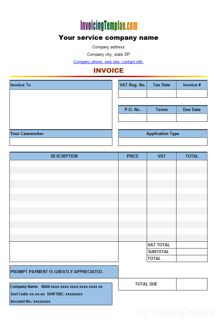 19 Customize Our Free Invoice Template Uk Without Vat in Word with Invoice Template Uk Without Vat