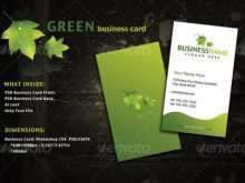 19 Customize Our Free Name Card Template Green in Word for Name Card Template Green