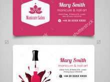19 Customize Our Free Name Card Template Nails Templates with Name Card Template Nails