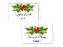 19 Customize Our Free Place Card Template Word Christmas Maker by Place Card Template Word Christmas