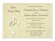19 Customize Our Free Wedding Card Invitations Christian For Free with Wedding Card Invitations Christian