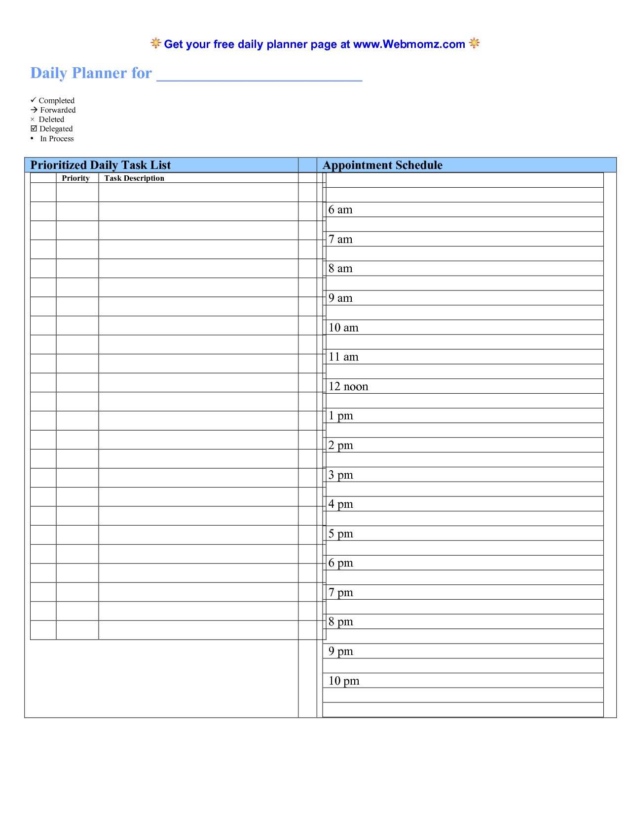 19 Daily Calendar Appointment Template Now by Daily Calendar Appointment Template