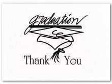 19 Format Thank You Card Template Graduation Download with Thank You Card Template Graduation