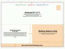 19 Format Usps Postcard Template 5X7 in Word by Usps Postcard Template 5X7