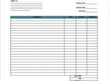 19 Free Blank Invoice Template Excel Photo with Blank Invoice Template Excel