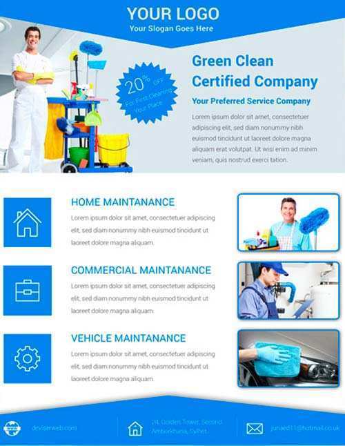 19 Free Commercial Cleaning Flyer Templates Layouts for Commercial Cleaning Flyer Templates