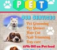 19 Free Dog Grooming Flyers Template PSD File with Dog Grooming Flyers Template