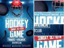19 Free Hockey Flyer Template For Free by Free Hockey Flyer Template