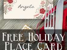 19 Free Place Card Template Free Download Christmas for Ms Word for Place Card Template Free Download Christmas