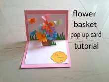 19 Free Pop Up Flower Card Tutorial Handmade for Ms Word for Pop Up Flower Card Tutorial Handmade