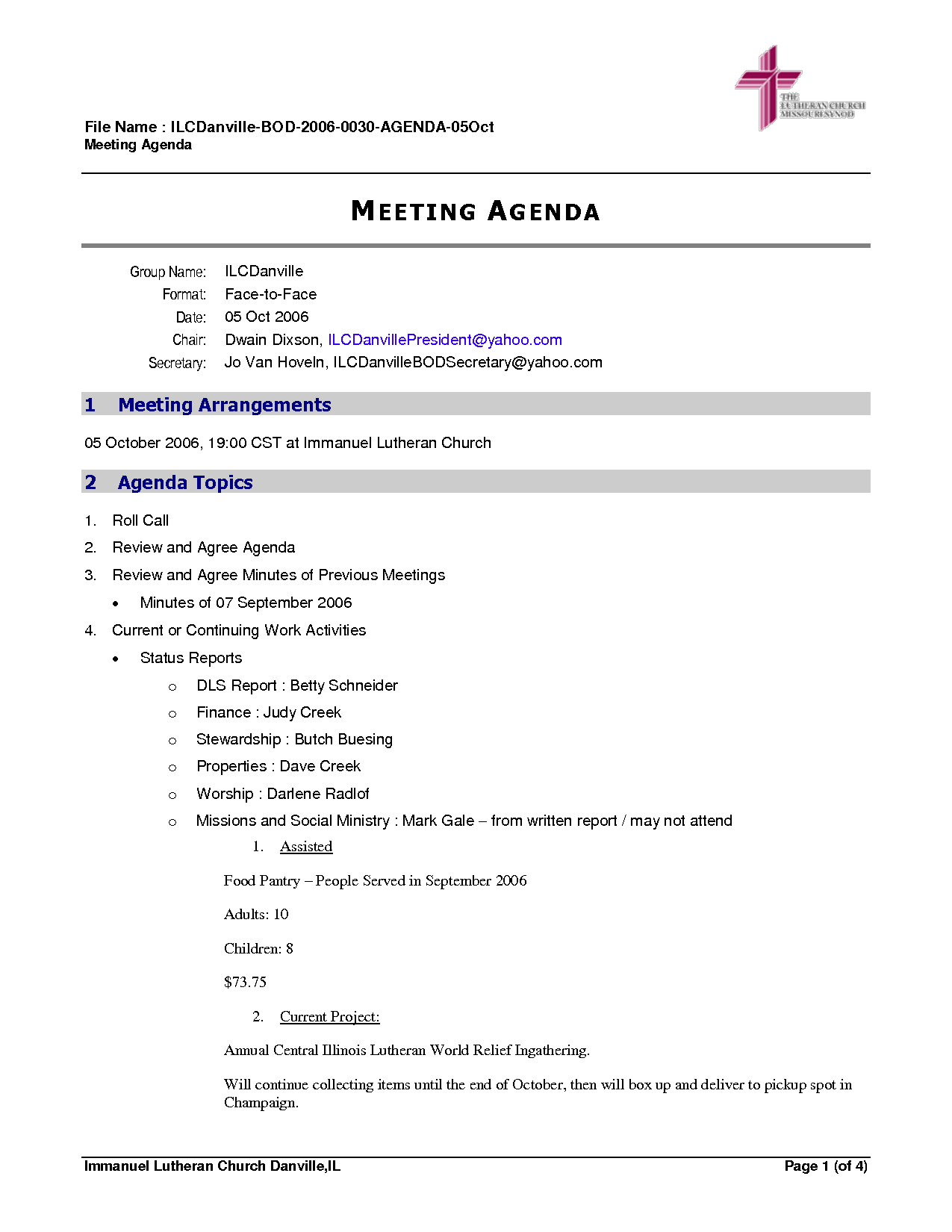 19 Free Printable Meeting Agenda Format Doc For Ms Word With Meeting Agenda Format Doc Cards Design Templates