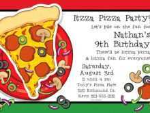 19 Free Printable Pizza Party Flyer Template With Stunning Design with Pizza Party Flyer Template