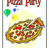 19 Free Printable Pizza Party Flyer Template for Ms Word for Pizza Party Flyer Template