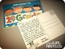 19 Free Printable Postcard Template First Grade Now with Postcard Template First Grade