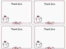 19 Free Thank You Card Template Print Layouts with Thank You Card Template Print