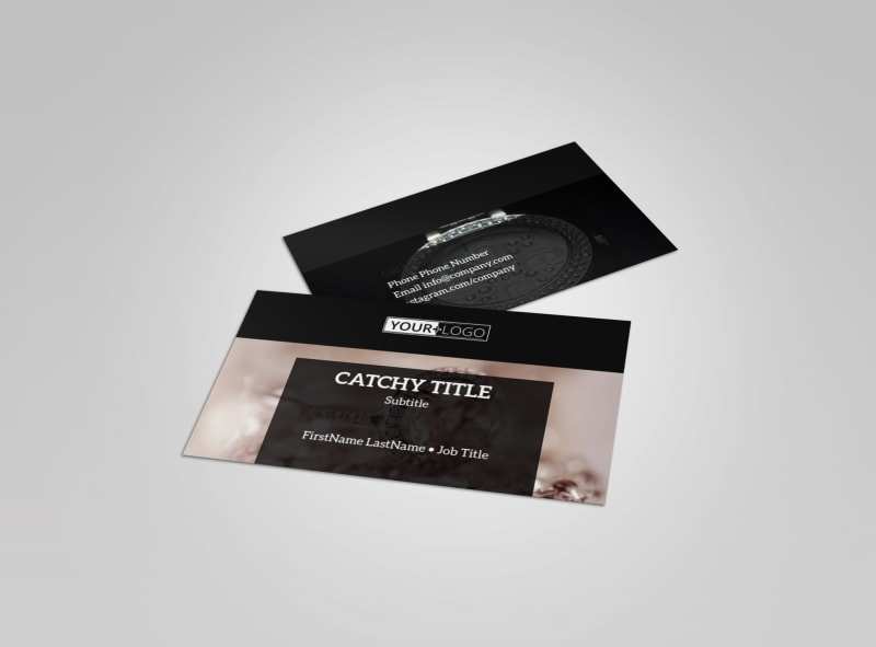 19 Free Visiting Card Templates Jewellery With Stunning Design for Visiting Card Templates Jewellery