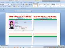19 How To Create School Id Card Template In Word Download by School Id Card Template In Word