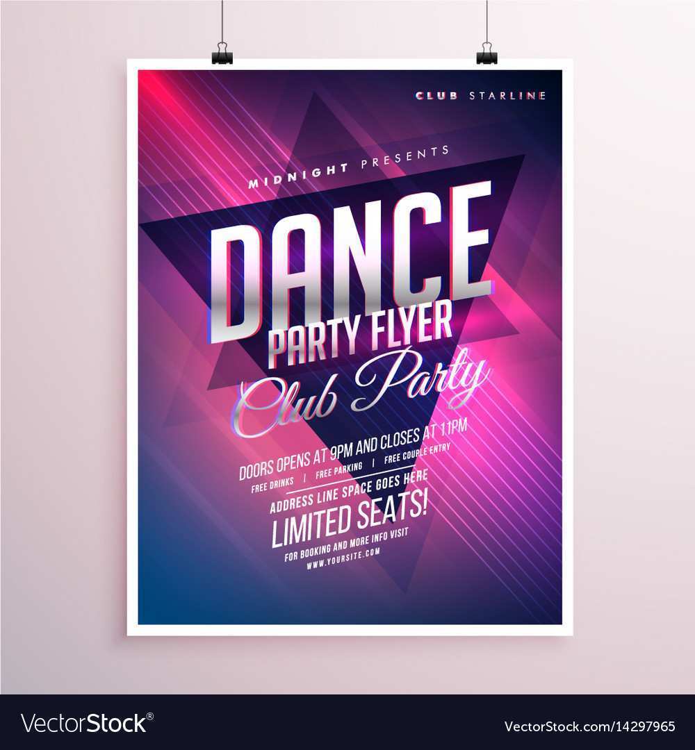 19 Online Dance Flyer Template For Free for Dance Flyer Template