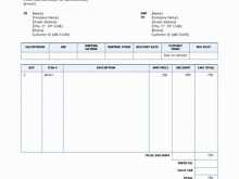 19 Printable Garage Invoice Template Pdf for Ms Word with Garage Invoice Template Pdf