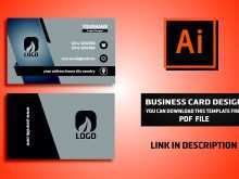 19 Printable How To Use Business Card Template In Illustrator Maker for How To Use Business Card Template In Illustrator