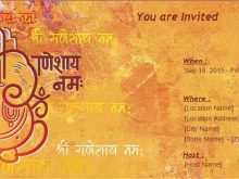 19 Printable Invitation Card Format For Ganesh Chaturthi Formating with Invitation Card Format For Ganesh Chaturthi