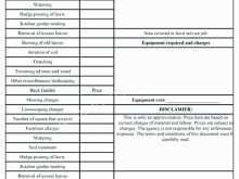 19 Report Bid Card Template Word Templates with Bid Card Template Word