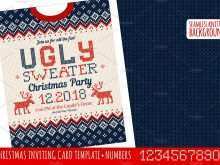 19 Report Christmas Sweater Card Template Download with Christmas Sweater Card Template