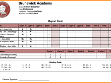 19 Report Report Card Format For High School Download for Report Card Format For High School