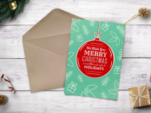 19 Standard Christmas Card Template 2017 with Christmas Card Template 2017