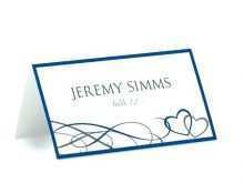 19 Standard Tent Card Name Tag Template in Word with Tent Card Name Tag Template