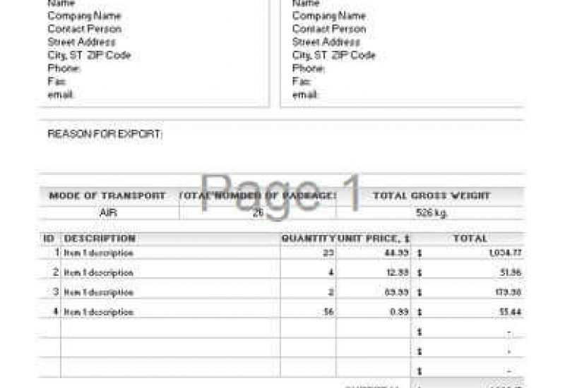 19 The Best Cis Vat Invoice Template in Photoshop for Cis Vat Invoice Template