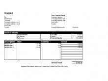 19 The Best Company Invoice Format In Excel PSD File for Company Invoice Format In Excel