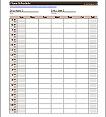 19 The Best Make A Daily Schedule Template in Word by Make A Daily Schedule Template