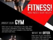 19 Visiting Fitness Flyer Template Formating with Fitness Flyer Template