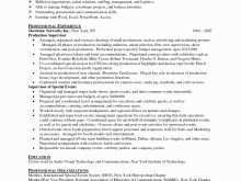 19 Visiting Production Planner Resume Template Layouts by Production Planner Resume Template