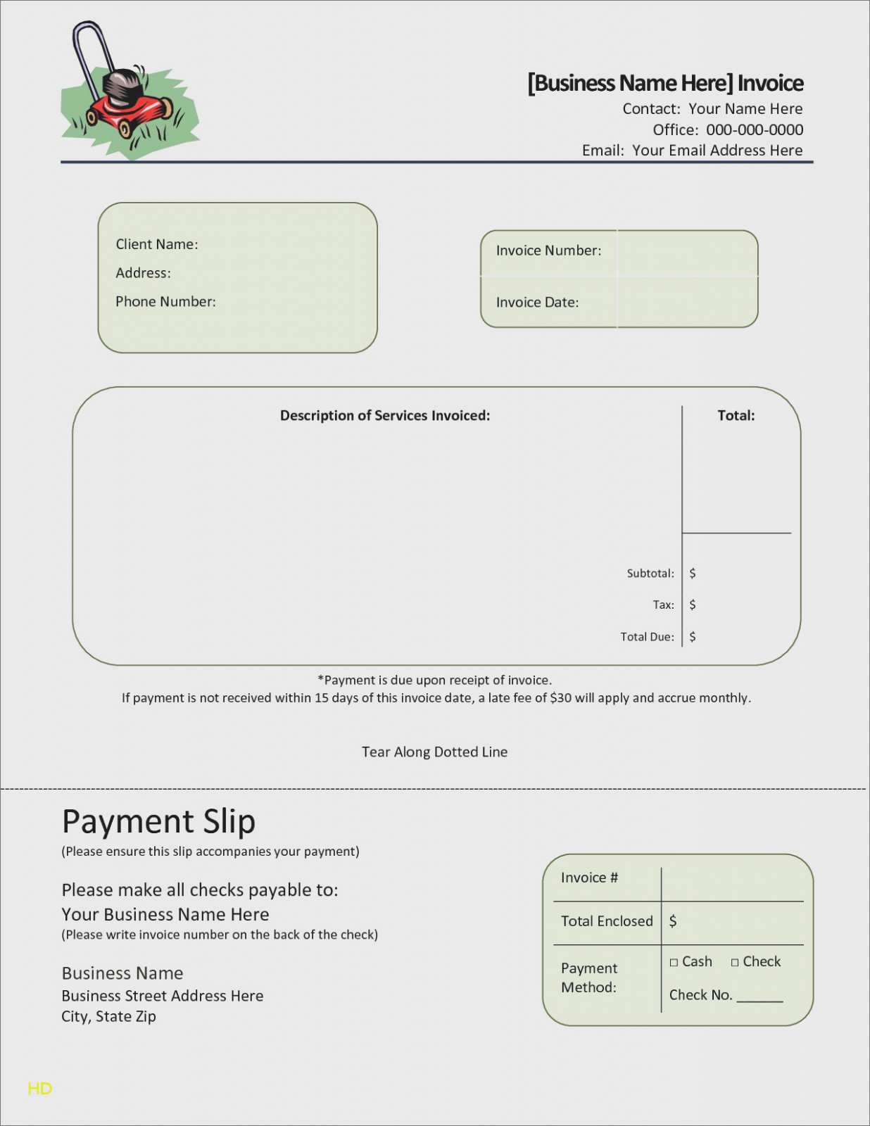 landscape-invoice-template-excel-cards-design-templates