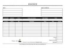 20 Best Blank Invoice Template Online for Ms Word for Blank Invoice Template Online