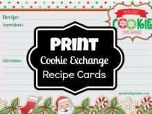 20 Best Free Printable Christmas Recipe Card Template For Free by Free Printable Christmas Recipe Card Template