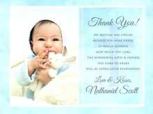 20 Best Thank You Card Template Christening with Thank You Card Template Christening