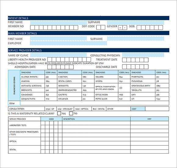 20 Blank Doctor Invoice Template Free Layouts by Doctor Invoice Template Free